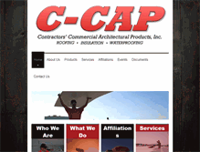 Tablet Screenshot of c-cap.info